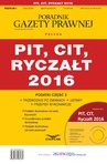 ebook Podatki 2016/04 PIT, CIT, Ryczałt - Opracowanie zbiorowe