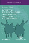 ebook Dydaktyka kultury polskiej w kształceniu językowym cudzoziemców - Przemysław E. Gębal