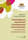 ebook Psychologiczne wyznaczniki i konsekwencje roszczeniowości w perspektywie (między)kulturowej - Magdalena Żemojtel-Piotrowska