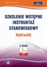 ebook Szkolenie wstępne Instruktaż stanowiskowy Hydraulik - Bogdan Rączkowski