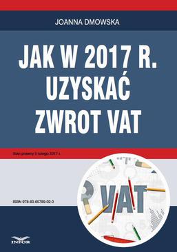 ebook Jak w 2017 r. uzyskać zwrot VAT