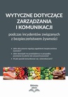 ebook Wytyczne dotyczące zarządzania i komunikacji podczas incydentów związanych z bezpieczeństwem żywności - praca zbiorowa