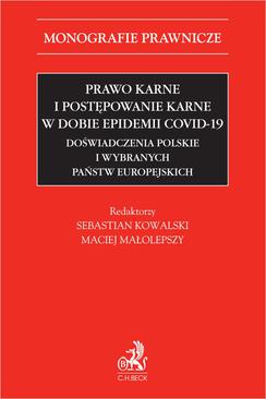 ebook Prawo karne i postępowanie karne w dobie epidemii COVID-19. Doświadczenia polskie i wybranych państw europejskich