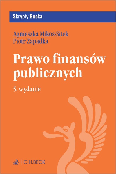 Okładka:Prawo finansów publicznych. Wydanie 5 