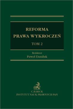ebook Reforma prawa wykroczeń. Tom II
