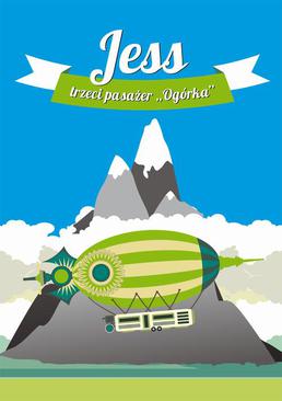 ebook Jess, trzeci pasażer "Ogórka"