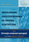 ebook Modelowanie zapotrzebowania na energię elektryczną - Dominik Kudyba