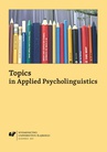 ebook Topics in Applied Psycholinguistics - 