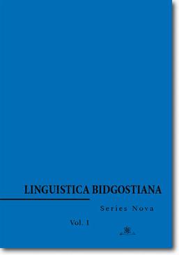 ebook Linguistica Bidgostiana. Series nova. Vol. 1