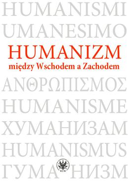 ebook Humanizm między Wschodem a Zachodem