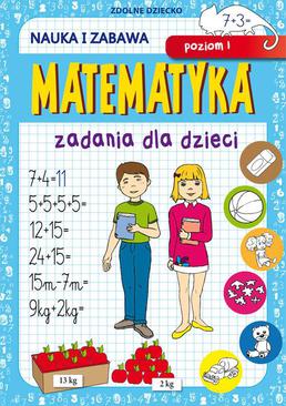 ebook Matematyka. Zadania dla dzieci. Poziom I