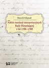 ebook Zbiór rezolucji interpretacyjnych Rady Nieustającej z lat 1786-1788 - Marcin Głuszak