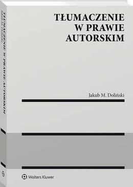 ebook Tłumaczenie w prawie autorskim